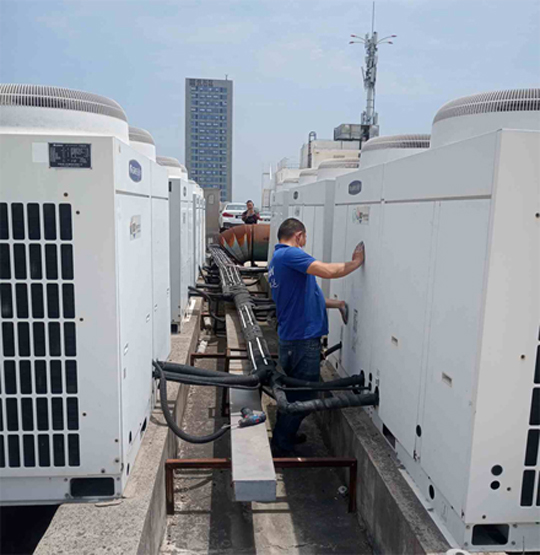 肇庆中央空调制热和不制冷系统维修方法